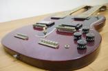 Burny エレキギター/ダブルネック SGタイプ EDS1275 Jimmy Pageコピーモデル